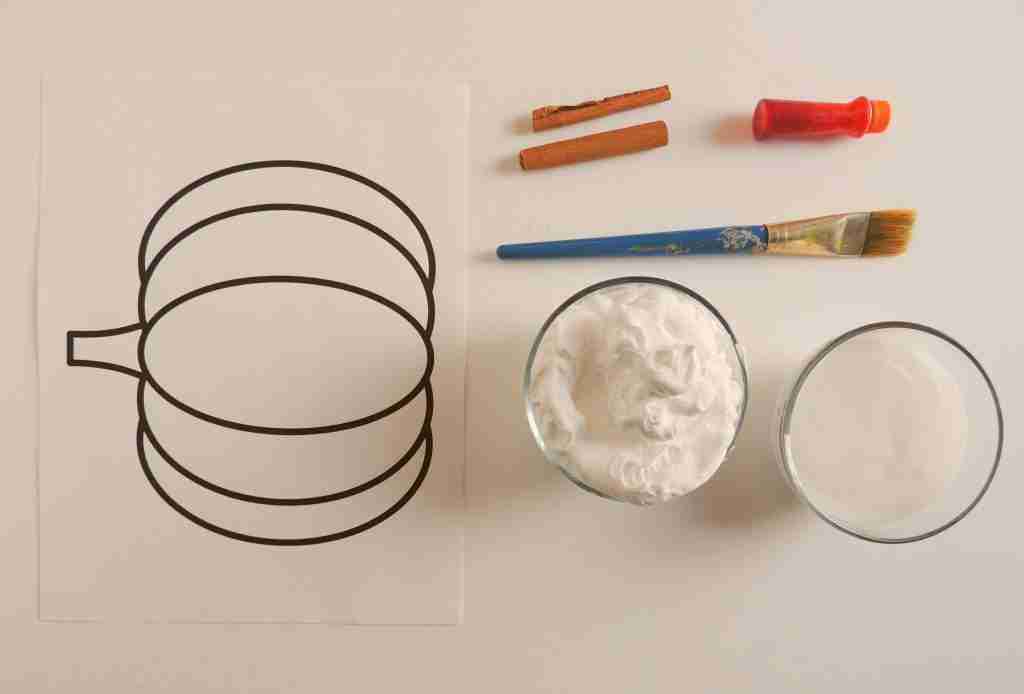 How to make puffy paint pumpkins