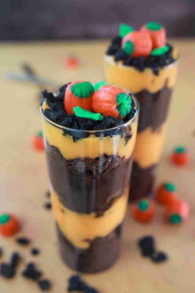 halloween pumpkin patch dirt dessert