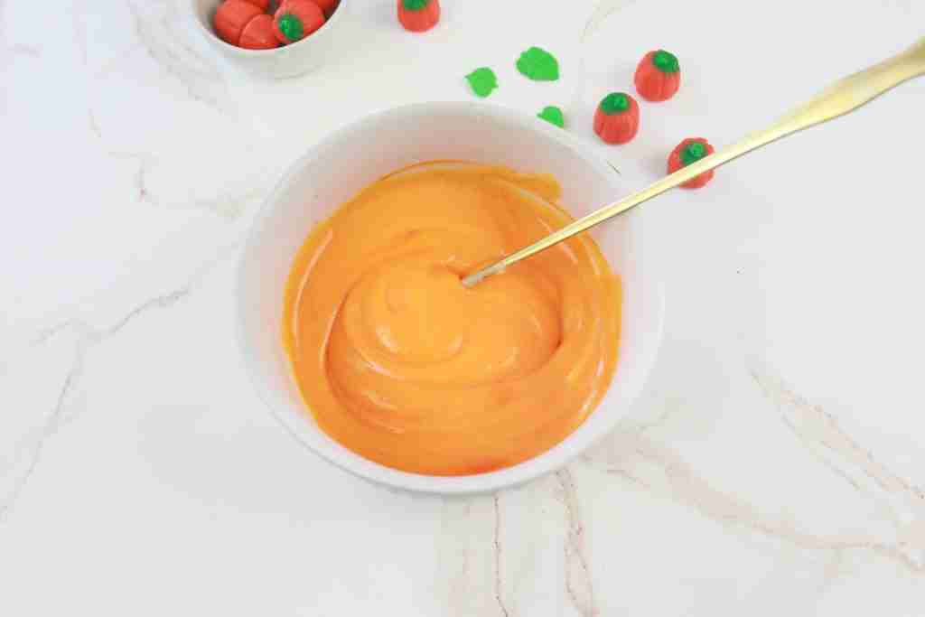 making the pudding cup mix