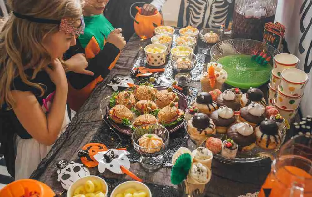 Halloween party food