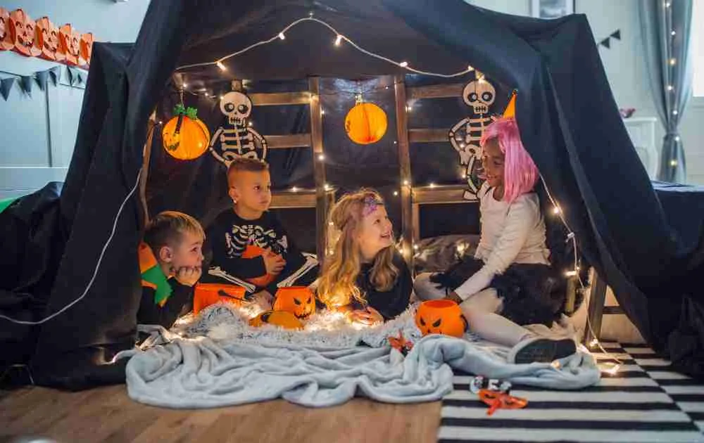 Halloween party games sleepover