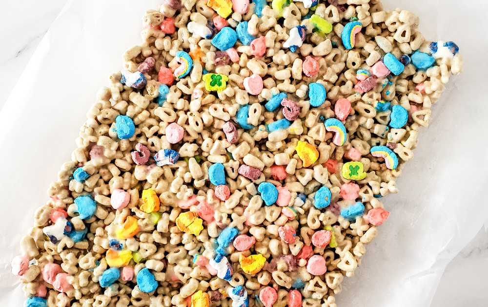 Lucky Charms Rainbow Easy Treat