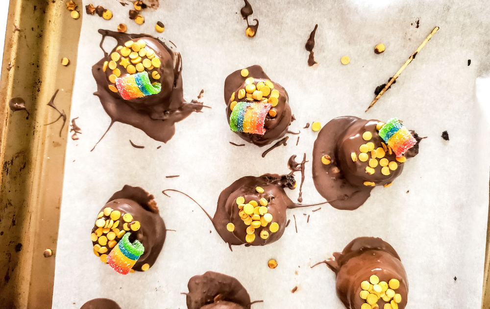 Rainbow Irish treat